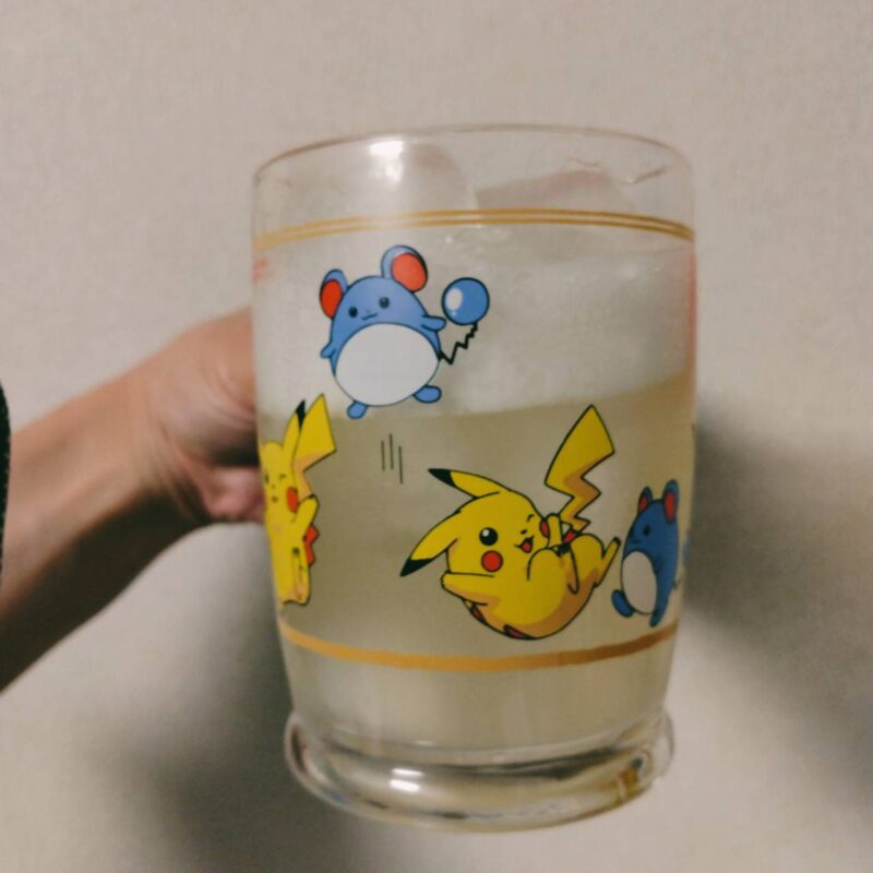 グラスに注いだキリン麒麟百年 極み檸檬（レモン）サワー(その2)