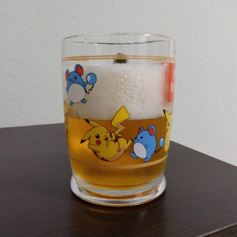 グラスに注いだ黄桜酒造クラフトビール凌(りょう)その2