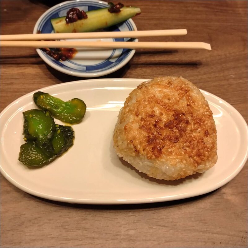 横浜たのしやの焼おにぎり