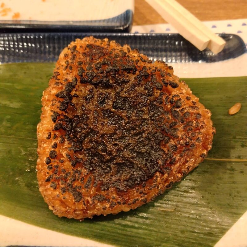 磯丸水産の焼きおにぎり