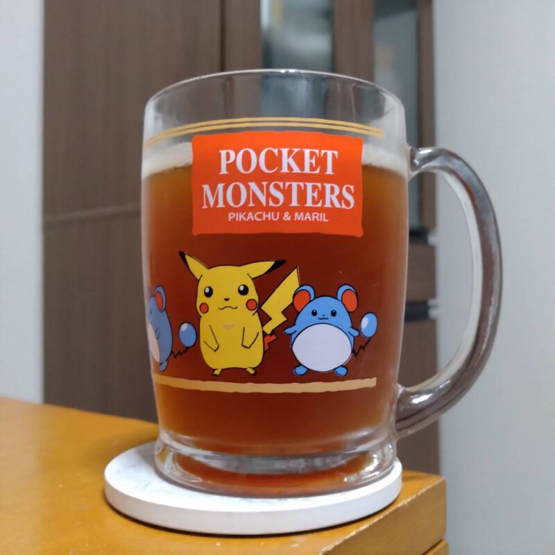 グラスに注いだヘリオス酒造イトーヨーカドー限定CRAFT DAYS HELIOS limited American Amber Lager(その3)