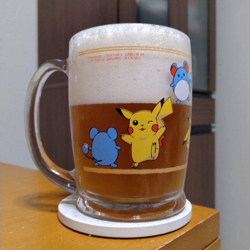 グラスに注いだ横浜ビールYOKOHAMA FEST HELLES(その1)