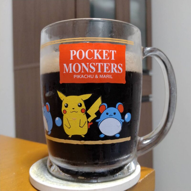 グラスに注いだ御殿場高原ビールSchwarzシュバルツ(その3)