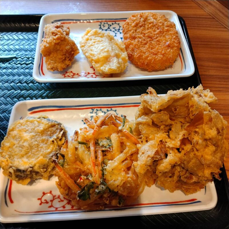 はなまるうどんの揚げ物
