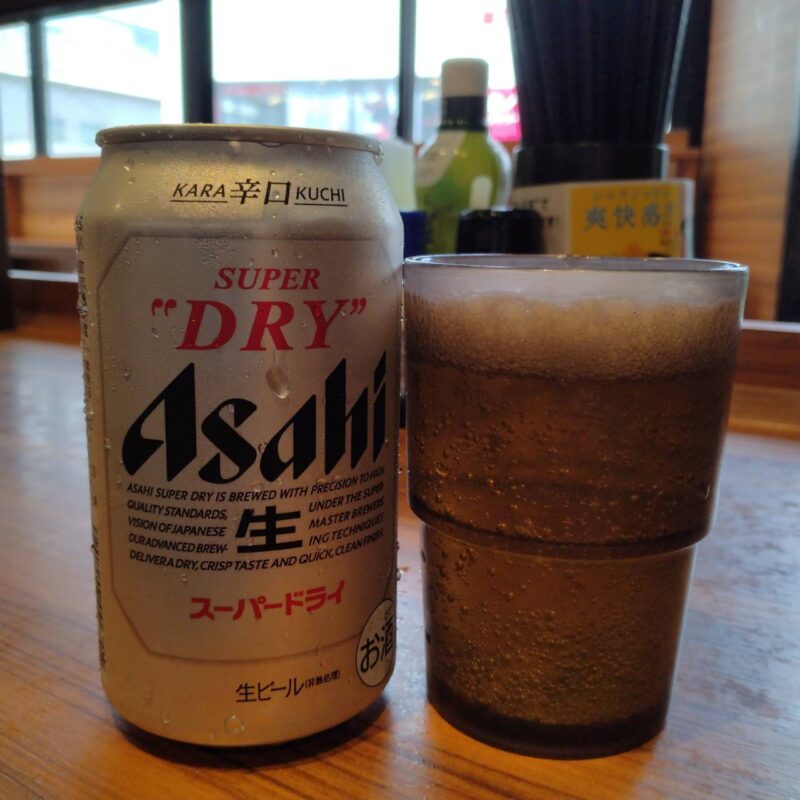 はなまるうどんのビール