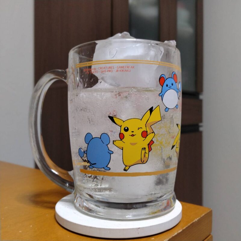 グラス注いだタカラcanチューハイ<ドライ>その1