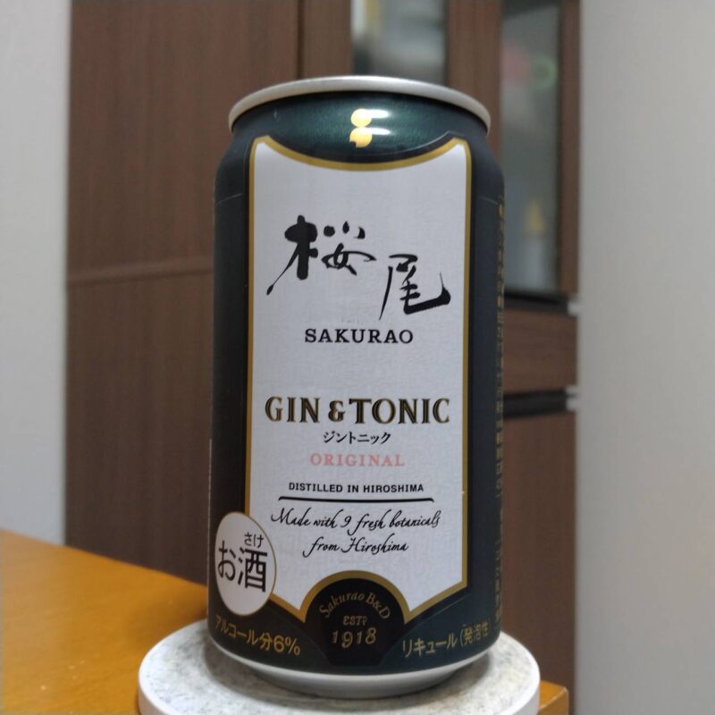 SAKURAO GIN ORIGINAL GIN&TONIC