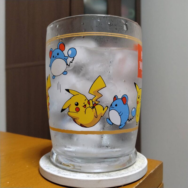 グラスに注いだSAKURAO GIN ORIGINAL GIN&TONIC(その2)