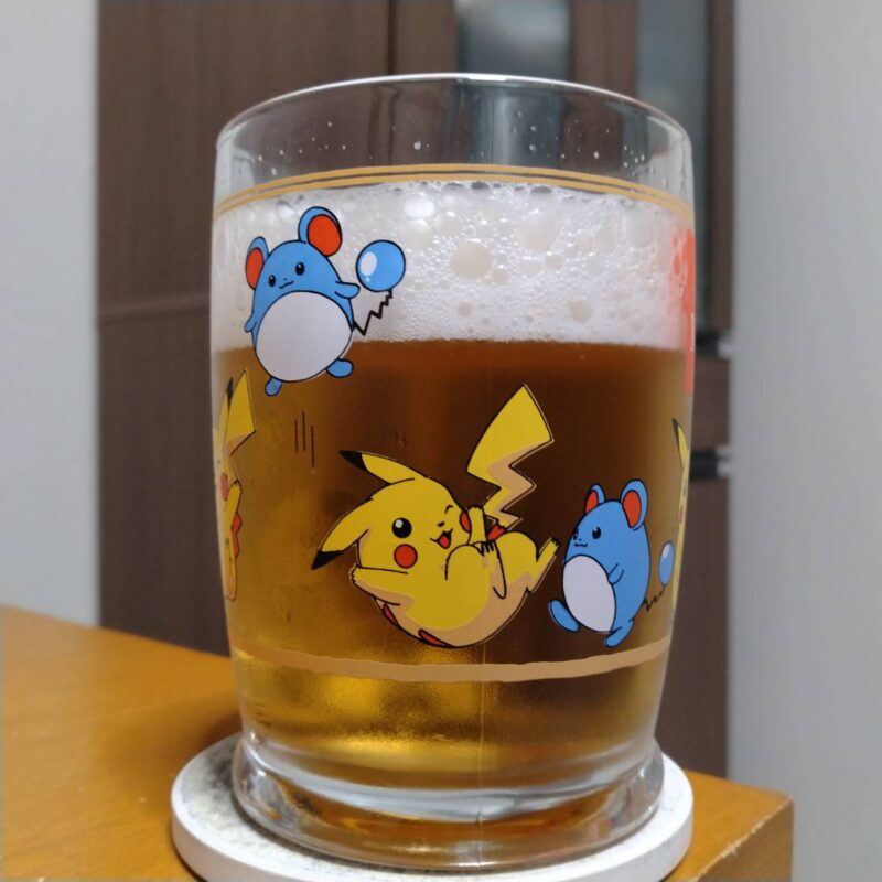 グラスに注いだ御殿場高原ビールピルス(その2)