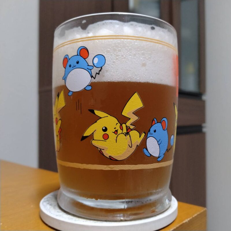 グラスに注いだ御殿場高原ビールWeizenヴァイツェン(その2)