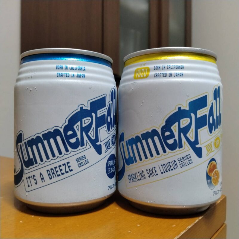 WAKAZE SummerFall CLASSIC BUBBLESとWAKAZA Summer Fall YUZU BUBBLES