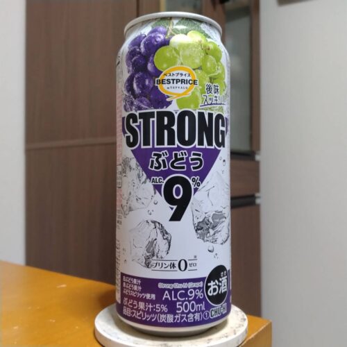 イオントップバリュベストプライス ストロングぶどう