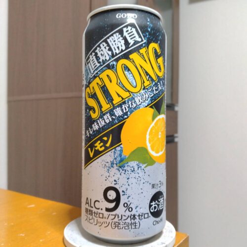 合同酒精直球勝負STRONGレモン