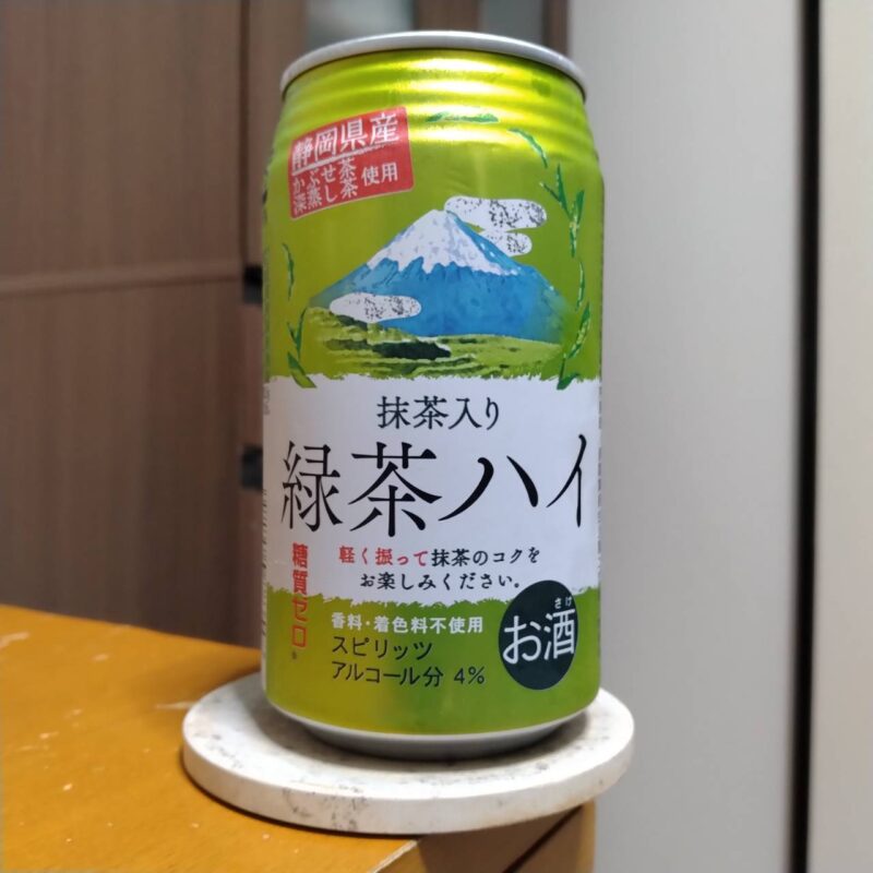 合同酒精まいばすけっと限定抹茶入り緑茶ハイ