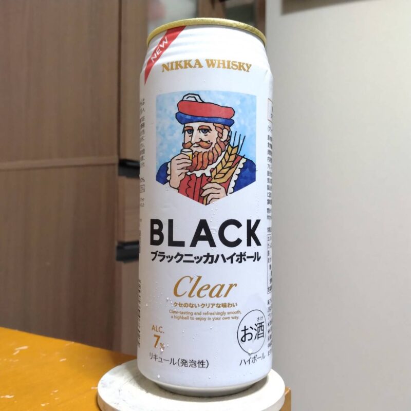 アサヒブラックニッカクリアハイボール缶